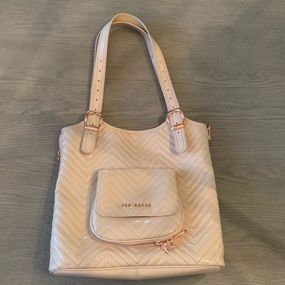 Ted Baker Authentic Blush and Rose Gold Handbag